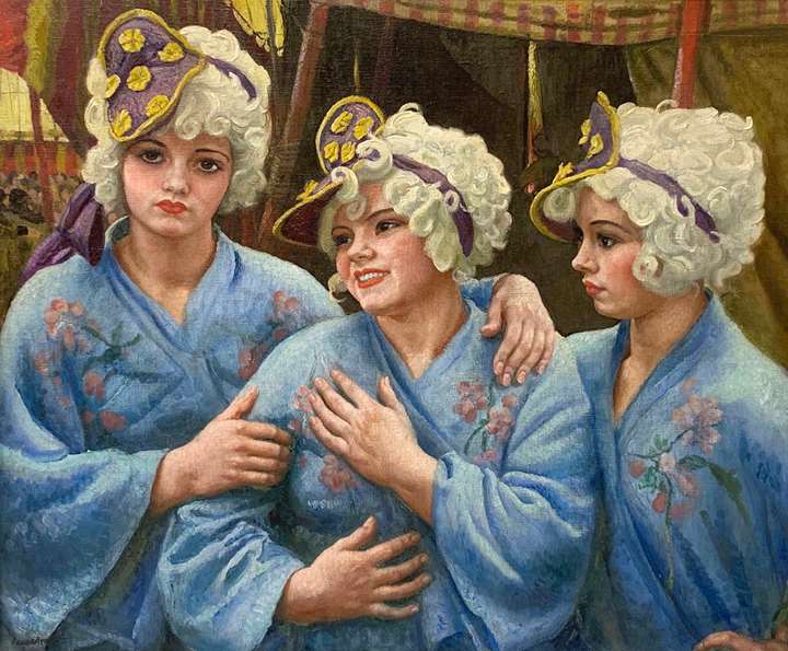 Three Spanish Jugglers